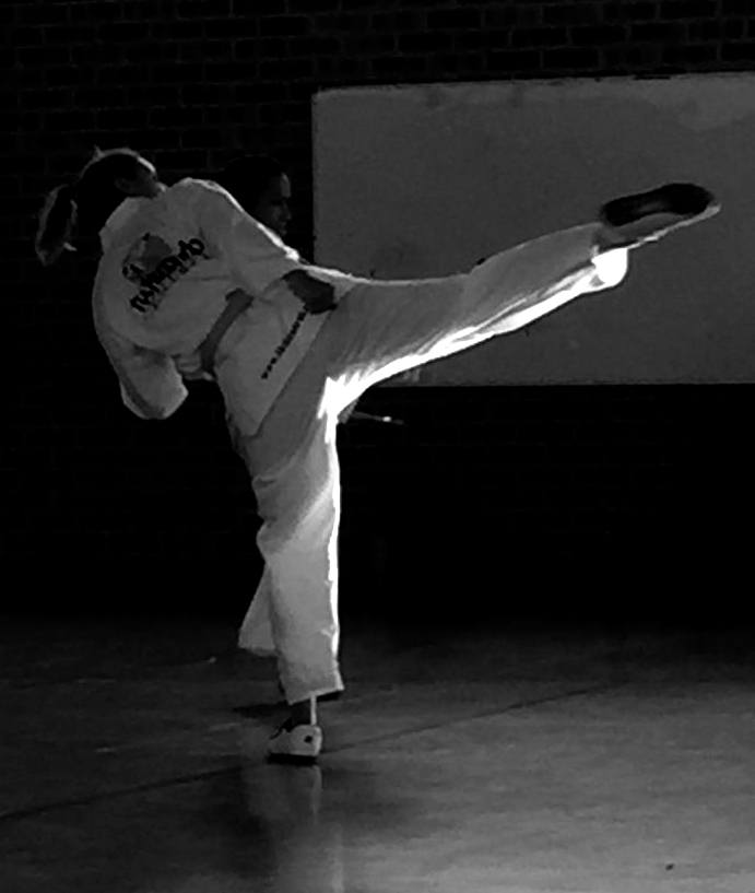 Kristy turning kick