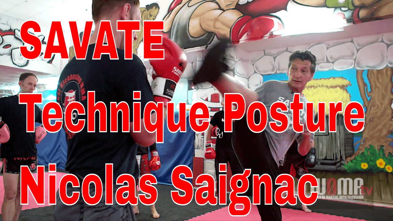 SAVATE Technique Posture Nicolas Saignac