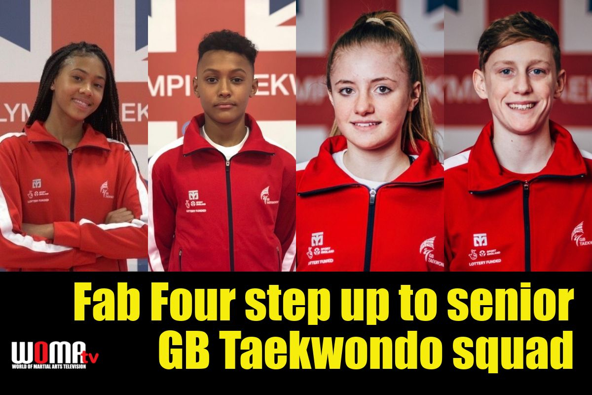 fab four step up to senior GB Taekwondo squad