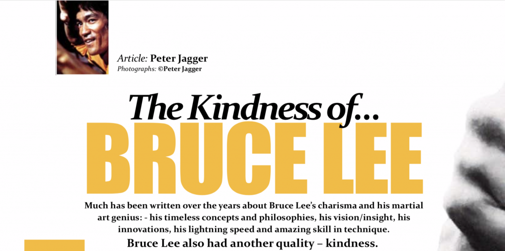 Kindness of Bruce Lee