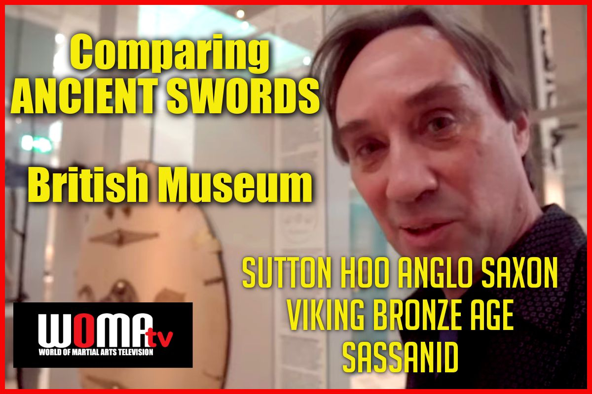 Comparing 4 ANCIENT SWORDS from Sutton Hoo Anglo Saxon Viking Bronze Age Sassanid @BritishMuseum