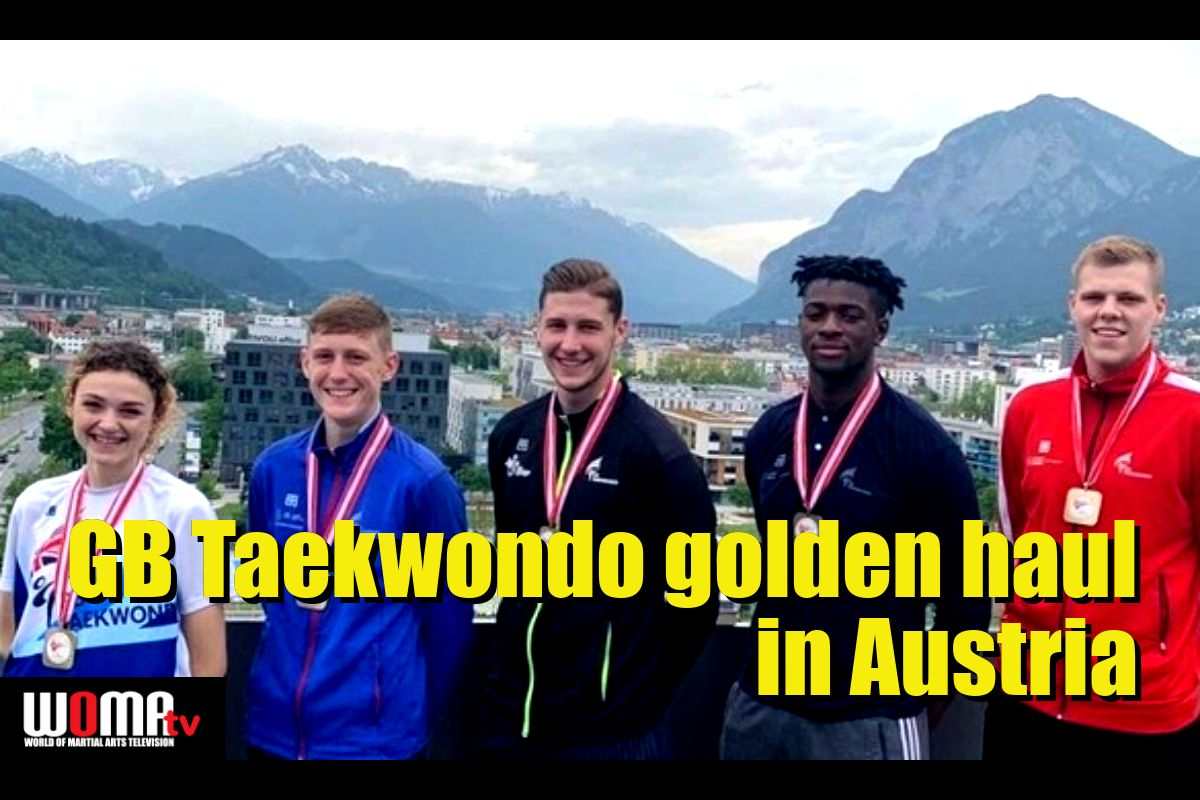GB Taekwondo golden haul in Austria