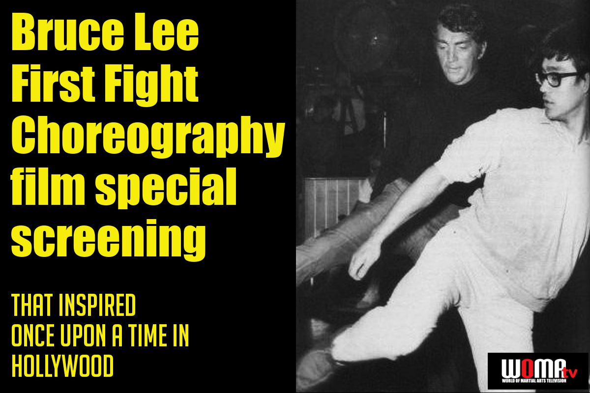 Bruce Lee First Fight Choreography film special screening
