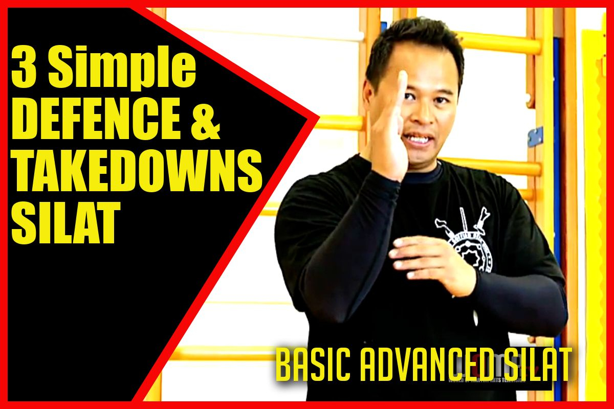 How To 3 Simple DEFENCE & TAKEDOWNS SILAT