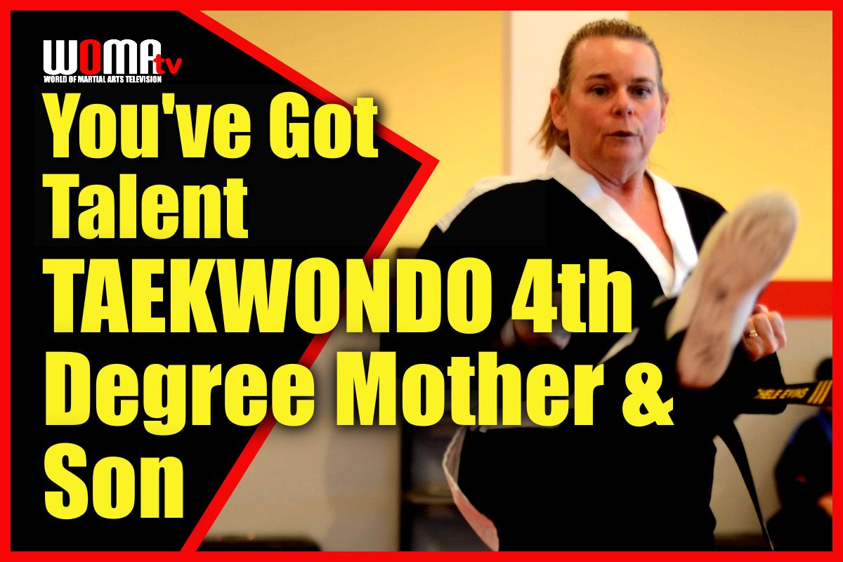 TAEKWONDO 4th Degree Mother & Son