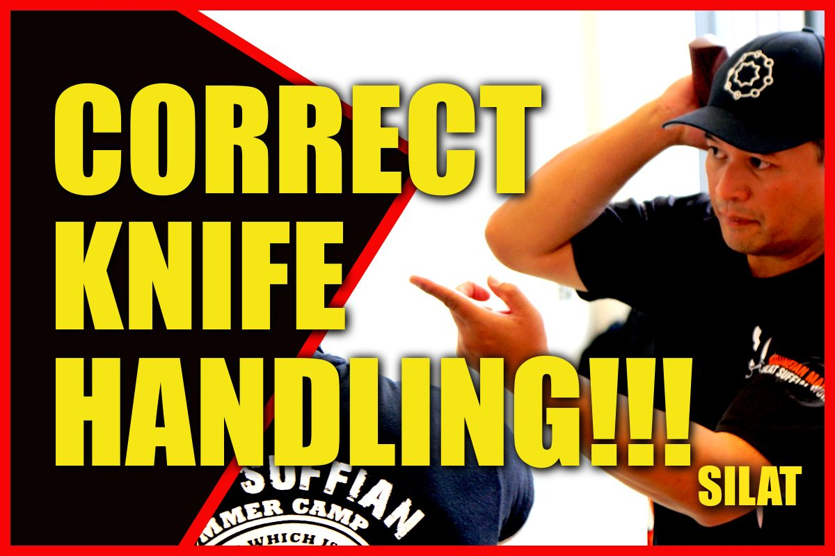 CORRECT WEAPON HANDLING KNIFE DEFENCE